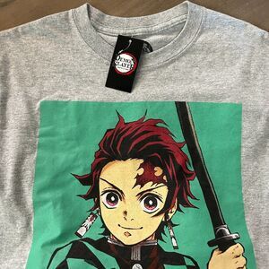 Demon Slayer Size Small Tanjiro Kamado‎ Men's Short Sleeve T-Shirt
